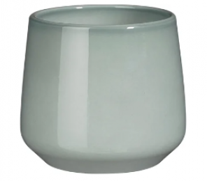 Amberpotrondlichtgrijsh14xd155cmMicaDecorations-Micadecorations