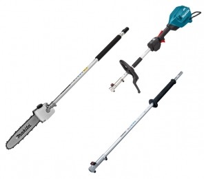 MakitaUX01GZ1140VMaxLi-IonAccuCombisysteemBodyMet2Opzetstukken-Koolborstelloos
