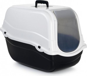 BeezteesRomeo-Kattenbak-ZwartWit-57x39x41cm