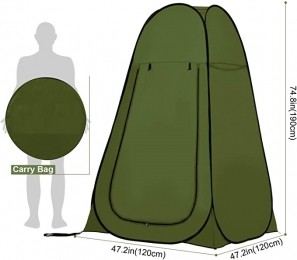 Pop-up1-PersoonsTent-Groen-176x92x92cm