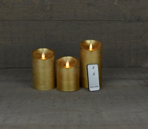 Batterijverlichting3kaarsenwaxrustiekmetbewegendevlamgoud-Annascollection
