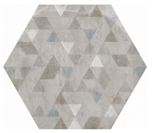 HexagondecortegelForestSilver292x254