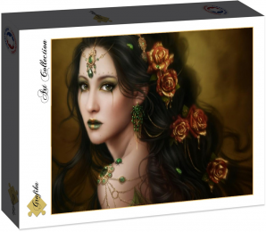 GoldenRosePuzzel1000stukjes