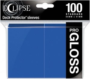StandardSleevesGlossEclipse-Blauw100stuks