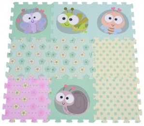 CangarooInsectenwereld9StuksSchuimrubberenPuzzelmat3082