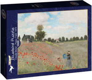 ClaudeMonet-PoppyFieldPuzzel1000stukjes