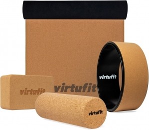 VirtuFitPremiumKurkYogaKit-4-Delig-Ecologisch