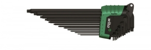 Wiha366RHZ1313-deligeMagicSpringInbussleutelsetInErgoStarHouder-Torx-T5-45