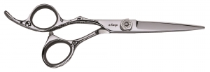 E-KwipKnipschaarFlowerlinkshandigZilver55inch