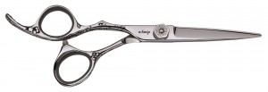 E-KwipKnipschaarFlowerlinkshandigZilver55inch