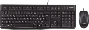 LogitechMK120Desktop-ToetsenbordenMuis-AzertyBelgieZwart