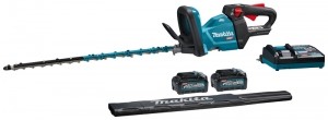 MakitaUH004GD201XGT40VMaxLi-ionAccuHeggenschaarSet2x25Ah-600Mm-Trimuitvoering
