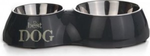 BeezteesBestDog-DinersetHond-Grijs-37x22cm