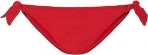 CYELL-Maat42-DamesBikinibroekjemetStrikRood