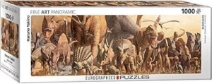 Dinosaurs-HaruoTakinoPanoramaPuzzel1000stukjes