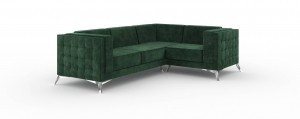 3-zitshoekbankGustorechtsvelvetROPEZ