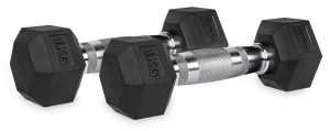VirtuFitHexaDumbbellProSet-2x1kg