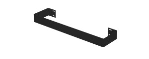 EastbrookRosanohanddoekbeugelMatzwart47cm