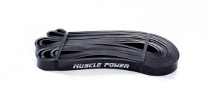 MusclePowerXLPowerBand-Weertandsband-Zwart-Light