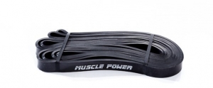 MusclePowerXLPowerBand-Weertandsband-Zwart-Light