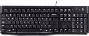 LogitechK120-Toetsenbord-QWERTYUSANSI-Zwart
