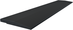 FlowFitnessOploopprofielRubberenMetWaterdichteSBR-Laag-100x20x2cm-Zwart