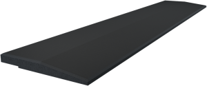 FlowFitnessOploopprofielRubberenMetWaterdichteSBR-Laag-100x20x2cm-Zwart