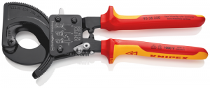 Knipex9536250KabelschaarRatelprincipe-250mm