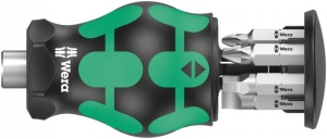 Wera05008878001KraftformKompaktStubbyMagazin5Bitschroevendraaier-6In1Multi-bit