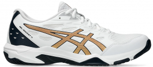 AsicsGelRocketWhitePureGold