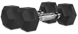 VirtuFitHexaDumbbellProSet-2x8kg