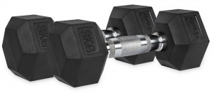 VirtuFitHexaDumbbellProSet-2x8kg