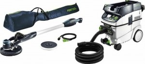 FestoolPLANEXLHS-E225CTM36SETWandschuurmachineInclAccessoiresInTas-400W-225mm