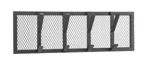 LABEL51KapstokGruffMetaal70x22x9cm-Zwart