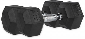 VirtuFitHexaDumbellProSet-2x25kg