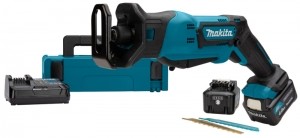 MakitaJR103DSMJ108VLi-IonSchuifaccuReciprozaagSet2x40AhAccuInMbox-Snelwissel