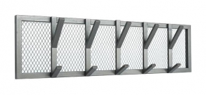 LABEL51KapstokGruffMetaal80x22x9cm-BurnedSteel