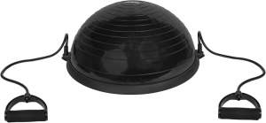 VirtuFitBalanstrainerPro-Balansbal-metFitnessElastiekenenPomp-Zwart