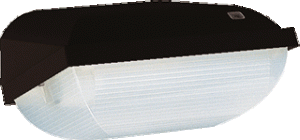 PhilipsLEDWandarmatuur9WZwartWaterdichtIP54WarmWitSchemersensor