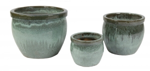 GlazedDeltaRimMossGreenD38H31-Mcollections
