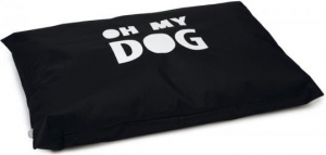BeezteesOhMyDog-Hondenkussen-Zwart-100x70cm