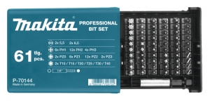 MakitaP-70144Schroefbitset61-delig