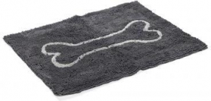 DirtyDogDroogloopmat-Hond-Grijs-90x66cm