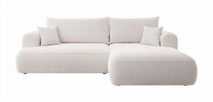 HoekbankPhiliparechtsbouclmetslaapfunctieSelseyDesign