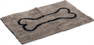 DirtyDogDroogloopmat-Hond-Grijs-78x51cm