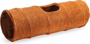 DesignedbyLotteKattentunnelRibbed-Kattenspeelgoed-Terracotta-25x25x75cm