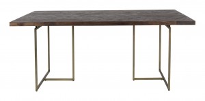 DutchboneEettafelClassAntiqueBrass180x90cm-Hout