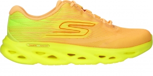 SkechersGoRunSwirlTechSpeedUltimateStrideSneakersGeel