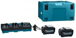 Makita191U13-940VXGTLi-IonAccuStarterset2x50AhDuoladerInMbox