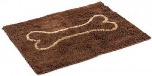 DirtyDogDroogloopmat-Hond-Bruin-90x66cm